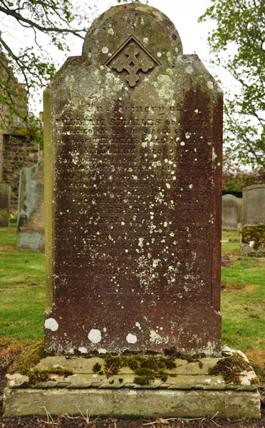 Gravestone Robert and John Smailes, drowned 1871